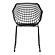 Honolulu Chair Black, Set of 2 by Moe's Home Collection