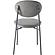 Euston Modern Velvet Dining Chair with Grey Steel Frame, Set of 2, Grey by LeisureMod