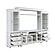 Hampton White Entertainment Center by TOV Furniture