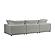 Cali Slate Modular Sofa by TOV Furniture