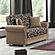 Rio Beige Convertible Loveseat by Casamode