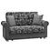 Rio Gray Convertible Loveseat by Casamode