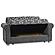 Rio Gray Convertible Loveseat by Casamode