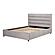 [Floor Sample] Takio Queen Bed Light Grey by Moe's Home Collection