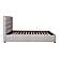 [Floor Sample] Takio Queen Bed Light Grey by Moe's Home Collection