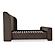 Sophia King Bed Brown by Moe's Home Collection