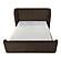 Sophia King Bed Brown by Moe's Home Collection