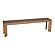 Angle Oak Dining Bench Large by Moe's Home Collection