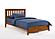 Rosemary Cherry Platform Bed by Night & Day Furniture