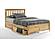 Rosemary Natural Platform Bed by Night & Day Furniture