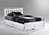 Rosemary White Platform Bed by Night & Day Furniture