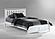 Rosemary White Platform Bed by Night & Day Furniture