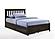 Rosemary Dark Chocolate Platform Bed by Night & Day Furniture