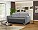Alaska Queen Size Sofa Sleeper Gray by Skyler Designs
