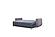 Alaska Queen Size Sofa Sleeper Gray/Pink by Skyler Designs