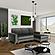 Alfredo Mini Gray Sectional Sofa by Skyler Designs