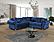 Ashley Sectional Sofa Brown by Skyler Designs