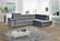 Laguna Gray Sectional Sofa by Skyler Designs