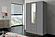 Orlando 59" Gray Wardrobe by Skyler Designs