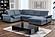 Selly Gray Sectional Sofa by Skyler Designs