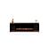 Lianna Fireplace TV Console w/Logs Insert - Black by Smart Furniture