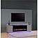 Lianna Fireplace TV Console w/Logs Insert - Silver by Smart Furniture