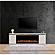 Lianna Fireplace TV Console w/Logs Insert - White by Smart Furniture