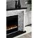Carrara Fireplace Mantle w/Logs Insert by Smart Furniture
