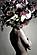 SF1212B Temp Glass w/Foil - Floral Lady Side (40x60) by Classy Art
