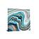 SF1233 Floating Tempered Glass with Foil (50x50) by Classy Art