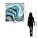 SF1233 Floating Tempered Glass with Foil (50x50) by Classy Art