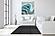 SF1233 Floating Tempered Glass with Foil (50x50) by Classy Art