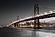 SF1374 Temp Glass w/Foil - San Francisco Bridge (40x60) by Classy Art