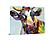 SF1386 Temp Glass w/Foil - Abstract Cow (40x60) by Classy Art