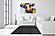 SF1386 Temp Glass w/Foil - Abstract Cow (40x60) by Classy Art