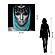 SF1412 Temp Glass w/Foil - Lady Pharaoh (50x50) by Classy Art