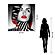 SF1418 Temp Glass w/Foil - Lady Zebra (50x50) by Classy Art