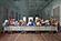 SF1422 Temp Glass w/Foil - Last Supper (40x60) by Classy Art