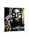SF1427R Temp Glass w/Foil & Rhinestones - Woman Gold Hair (40x60) by Classy Art