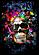 SF1608 Temp Glass w/Foil - Color me Skull (40x60) by Classy Art