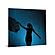 SF1630 Temp Glass w/Foil - Rainy Night 1 (50x50) by Classy Art