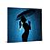 SF1632 Temp Glass w/Foil - Rainy Night 2 (50x50) by Classy Art