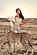 SF1634 Temp Glass w/Foil - Cheetah Girl (40x60) by Classy Art