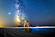 SF1648 Temp Glass w/Foil - Starry Sea Stack (40x60) by Classy Art