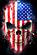 SF1724 Temp Glass w/Foil - American Skull (60x40) by Classy Art