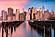SF1760 Temp Glass w/Foil - New York Skyline (60x40) by Classy Art