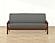 Burly Graphite Futon Cover by SIS Covers