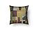 Color Block Berry Decorative Throw Pillow by SIS Covers