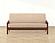 Dapple Linen Futon Cover by SIS Covers