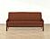 Dapple Rust Futon Cover by SIS Covers